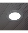 18W Ø22,5cm LED innfellingspanel - Hull: Ø21 cm, Mål: Ø22,5 cm
