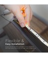 5m 4,8W/m RGB LED-strip - 12V DC, IP20, 30 LED pr. meter