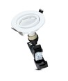 V-Tac 3-pak downlights med 5W lyskilde - Hvit front, komplett med GU10 holder og LED spotter, innendørs