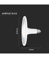 E27 11W LED-pære - Samsung LED-chip