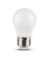 E27 5W Smart Home krone LED-pære - G45, Tuya/Smart Life, fungerer med Google Home, Alexa og smarttelefoner