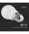 E27 5W Smart Home krone LED-pære - G45, Tuya/Smart Life, fungerer med Google Home, Alexa og smarttelefoner