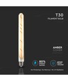 E27 5W LED-pære - Kultråd, T30, Ekstra varmhvit, 2200K