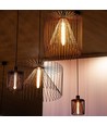 E27 5W LED-pære - Kultråd, T30, Ekstra varmhvit, 2200K