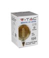 E27 8W dimbar LED kjempe globepære - Ø20 cm, Kultråd, ekstra varm hvit, 2000K