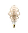 E27 8W dimbar LED kjempe globepære - Ø20 cm, Kultråd, ekstra varm hvit, 1800K