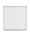 40W Smart Home LED-panel - 25mm, 60x60, Tuya/Smart Life, fungerer med Google Home/Alexa, hvit kant
