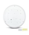 12W LED taklampe - Ø25,5cm, CCT, 3 lysfarger