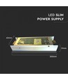 150W / 24V DC strømforsyning - 6.5A, IP20 innendørs