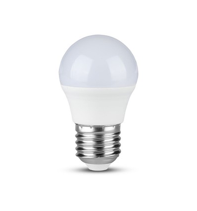 E27 4W LED-pære - G45, kompakt