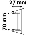 GU10/MR16 Downlight-sett - Uten lyskilde, Sort, Hull: Ø7 cm, Mål: Ø9 cm