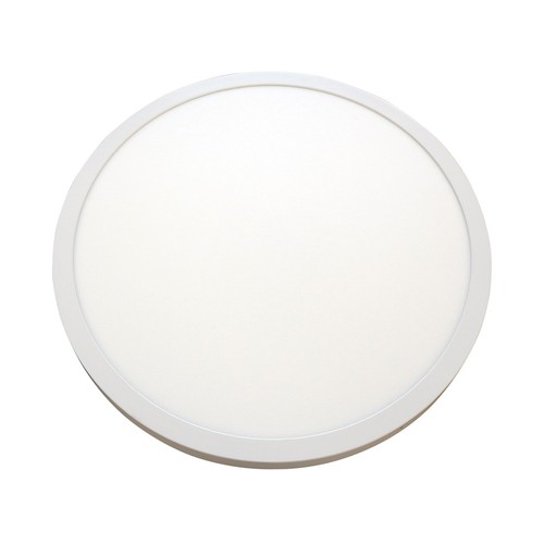 Outlet: 40W LED rundt panel - Ø60, Høyde: 4cm, hvit kant, inkl. lyskilde