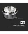 G53 20W LED-spot - AR111, varmhvit