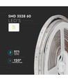 5m 3,6W/m sprutsikker LED-strip - IP65, 60 LED per meter, velg farge