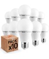 10 stk. E27 8.5W LED-pære - 200 grader