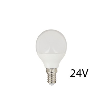 E14 4,5W LED-pære - 24V DC, P45