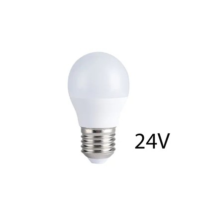 E27 4,5W LED-pære - 24V, G45