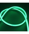 8x16 Neon Flex LED 8W per meter - 230V, IP67, Grønn