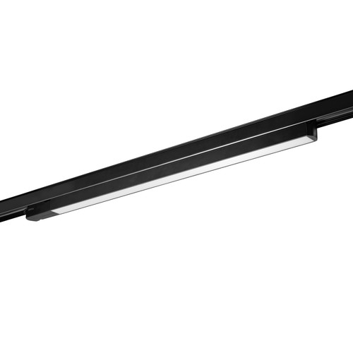 Outlet: 20W 3-faset RA90 LED-lysskinne - 60 cm, Sort