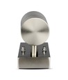 GU10 Vegglampe m. sensor - IP44 utendørs, rustfri, uten lyskilde