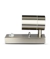 GU10 Vegglampe m. sensor - IP44 utendørs, rustfri, uten lyskilde