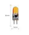 GY6.35 1,6W dimbar KAPPA3 LED-pære - 12V-24V DC