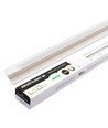 Outlet: 90 cm LED Troldtekt-skinne, CCT - 27W, Akustilight, innfelt, 24V