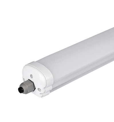 120cm 36W vanntett komplett LED-armatur, gjennomgangskoblet - 130lm/W, IP65, 6 års garanti