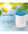 0,55W Solcelle vegglampe LED - IP54, Hvit