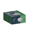30W Ø20 cm innfellingsspot RA90 - Hull: Ø18 cm, Mål: Ø20 cm, CCT - 3 lysfarger, 3-i-1, hvit kant
