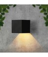 9W Solcelle vegglampe LED - PIR sensor