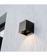 9W Solcelle vegglampe LED - PIR sensor