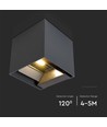 9W Solcelle vegglampe LED - PIR sensor