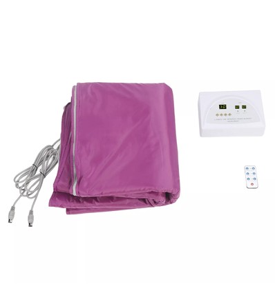 Vitality Badstueteppe med 2 varmesoner, 730W - Infrarød, med fjernkontroll