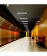 150cm 48W vanntett komplett LED-armatur, gjennomgangskoblet - IP65