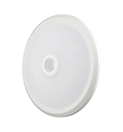 12W LED sensorlampe - IP20 innendørs, CCT, Samsung LED chip, PIR sensor, inkl. lyskilde