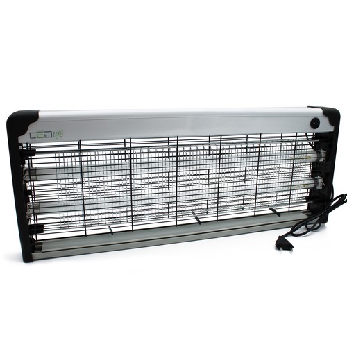 LEDlife insektlampe - 2x20W, innendørs/overbygd, UV-lys, dekker ca. 150m2