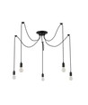 E27 Edderkopp taklampe - 150cm, 1,5m ledning
