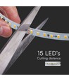 10W/m LED strip IC løpelys/running - 10m, løpelys, inkl kontroller, 120 LED pr. meter, 24V