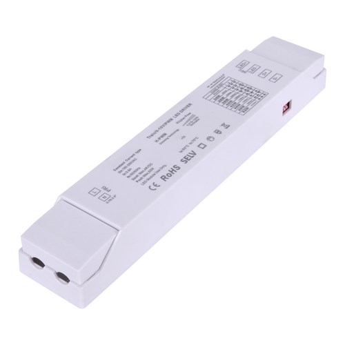 52W Triac dimbar driver for LED-panel - 30-42V, 800-1380mA, Triac + 0-10V, flicker free