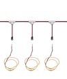 11W per trinn Trappe LED COB stripsett - 24V DC, IP20, Opptil 16 trinn, tenn/slukk