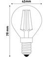 E14 2W LED-pære - G45
