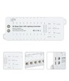 11W per trinn Trappe LED COB stripsett - 24V DC, IP20, Opptil 20 trinn, med sensor + av/på-bryter