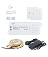 11W per trinn Trappe LED COB stripsett - 24V DC, IP20, Opptil 20 trinn, med sensor + av/på-bryter