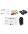 Trappe LED COB stripsett, 11W per trinn - 24V DC, IP20, Opptil 16 trinn, med sensor + fjernkontroll