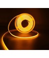 5m 10W/m Ravfarget COB-LED strip - 24V DC, IP67, 320 LED pr. meter, COB LED