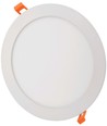 LED innfellingspanel Ø17 cm, 12W - Hull: Ø15,2 cm