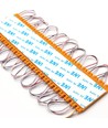 1,1W LED-modul - 12V DC, IP66, vanntett gul, perfekt til skilt og spesialløsninger