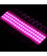1,1W pr. stk. Vanntett rosa LED-modul - 12V DC, IP66, perfekt for skilt og spesialløsninger
