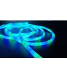 5m RGBIC Neon flex slange, komplett sett - Vevd tau, Bluetooth App, fjernkontroll, USB
